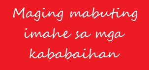 papel ng mga babae sa lipunan