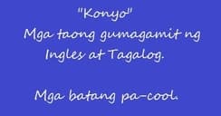 iba't ibang uri ng linggwistikong komunidad - konyo